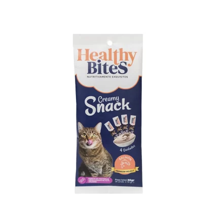 CREAMY SNACK HEALTHY BITES SALMON X 4