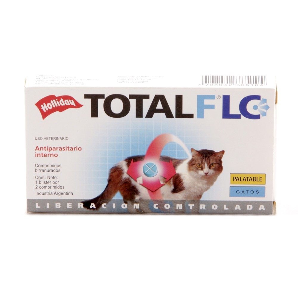 Antiparasitario Total FLC Gato  – 2 comprimidos