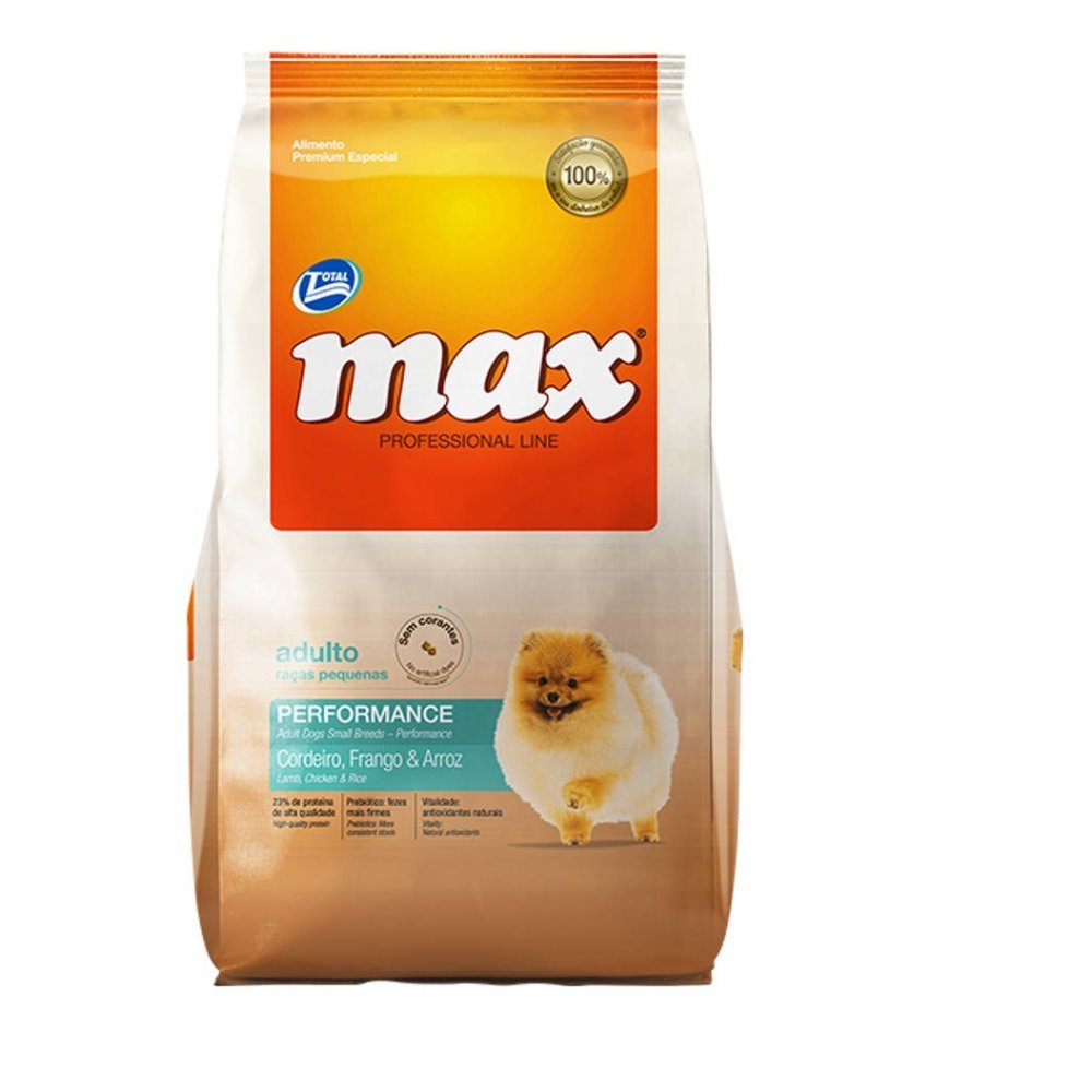 Alimento Max R. Peq. Performance Pollo 8kg