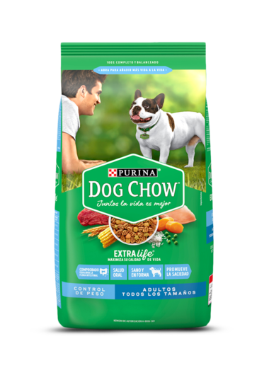 Alimento Dog Chow control peso 2 Kg