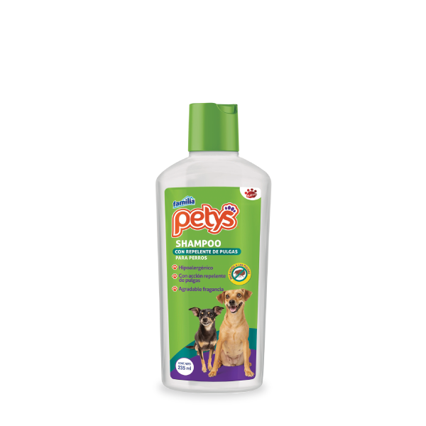 Shampoo Repelente de Pulgas Para Perros 235ml