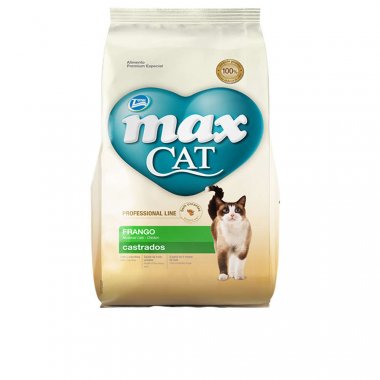 Comida Gato Seca Max Cat Castrados 3kg
