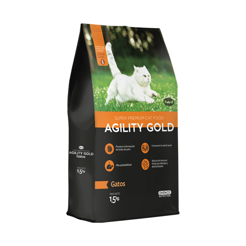 Comida para gato Agility Gold 1.5 Kg