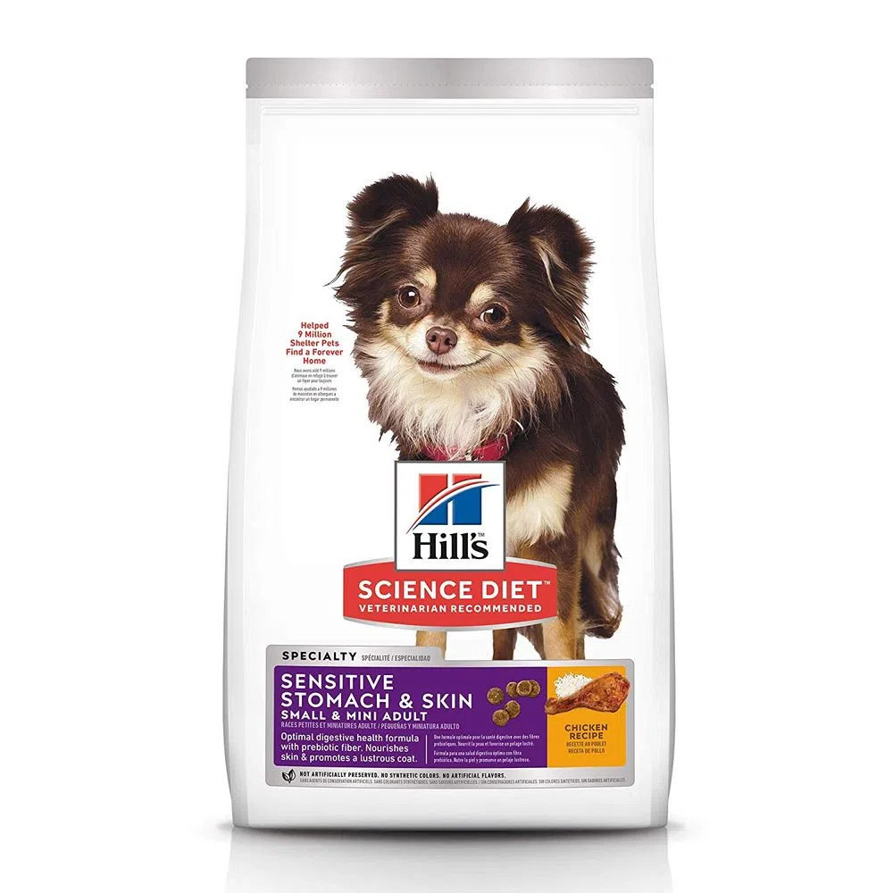 Alimento para perro Hill’s Sensitive Stomach & Skin Small & mini 4lb