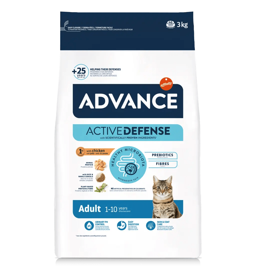 Alimento para gato Advance Adult 400g