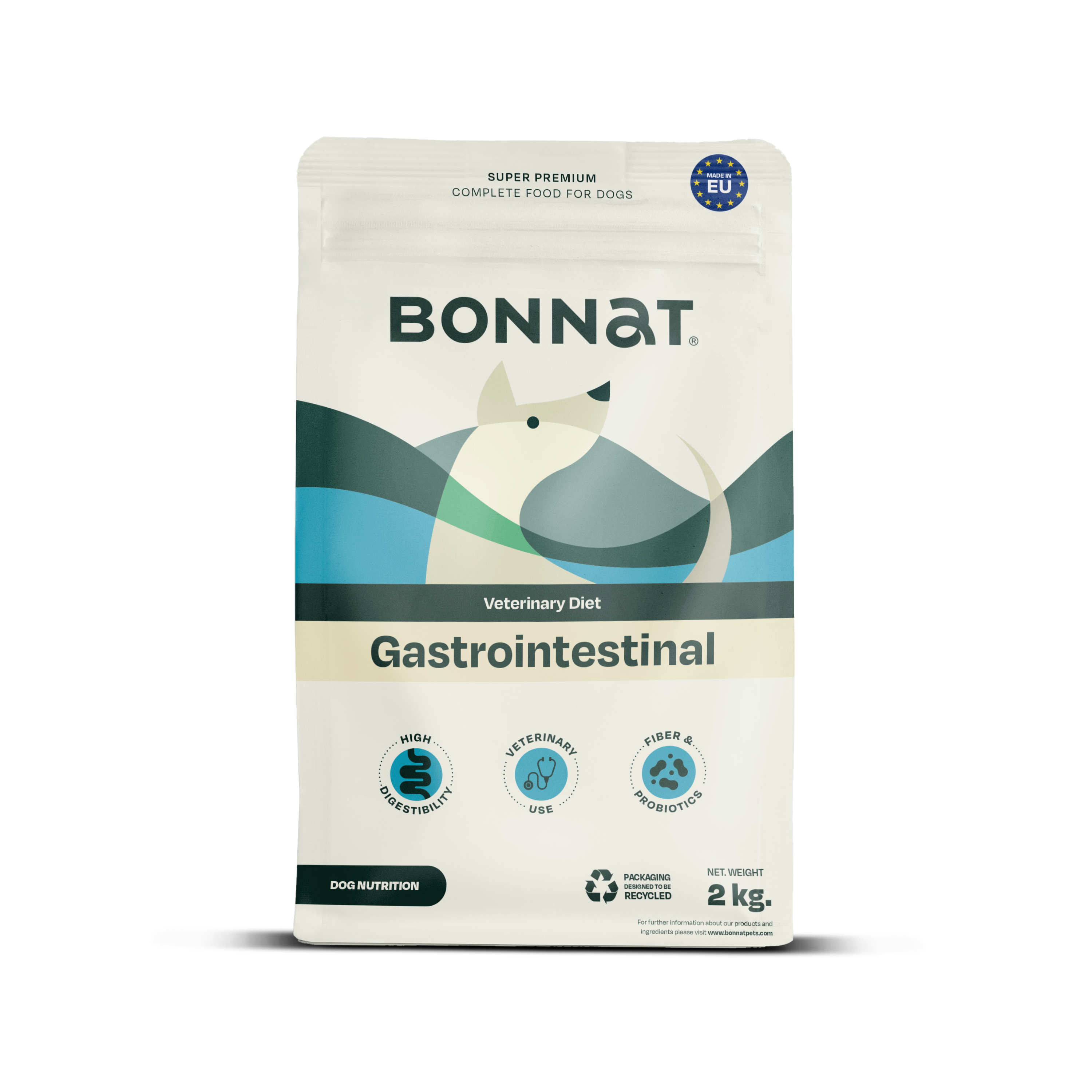 Alimento libre granos Bonnat Canine Gastrointestinal 2kg