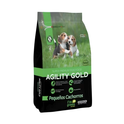 AGILITY GOLD PEQUEÑOS CACHORROS X 1.50 KILOS