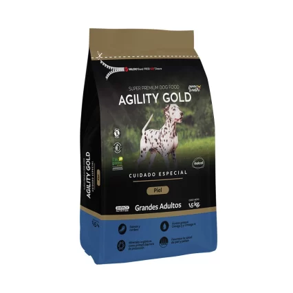 AGILITY GOLD PIEL GRANDES ADULTOS X 1,50 K