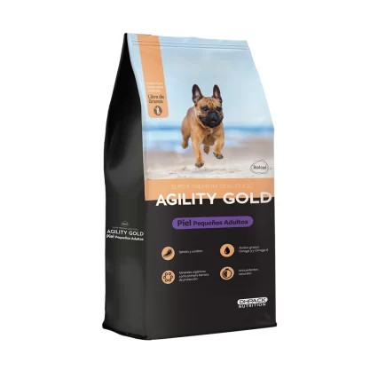 AGILITY GOLD PIEL PEQUEÑOS ADULTOS 3 KILOS