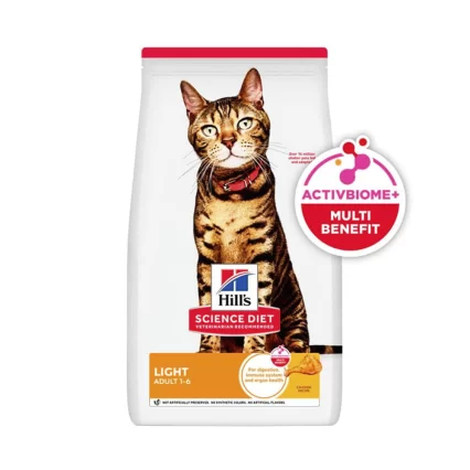 HILLS SCIENCE DIET GATOS ADULTOS BAJO EN CALORÍAS 4 LB