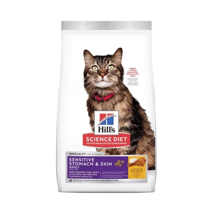HILLS SCIENCE DIET GATOS ADULTOS SENSITIVE STOMACH & SKIN 3.5 LB
