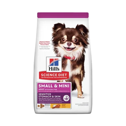 HILLS SENSITIVE STOMACH  SMALL X 4 LB