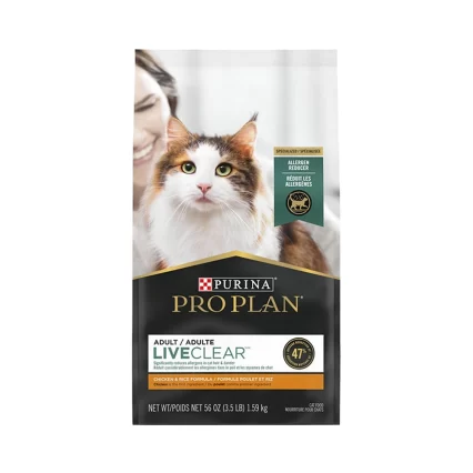 PRO PLAN CAT LIVE CLEAR 3.18 KG
