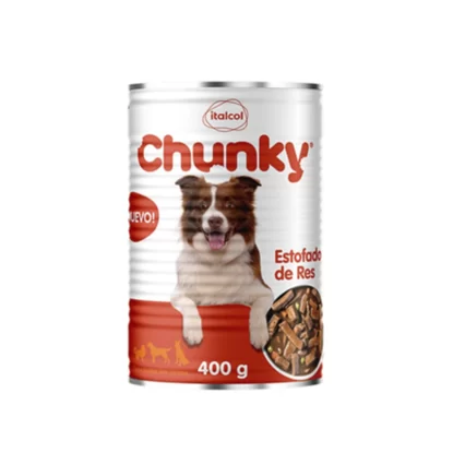 CHUNKY ESTOFADO DE RES X 400 G LATA
