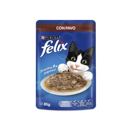 FELIX POUCH PAVO EN SALSA X 85G