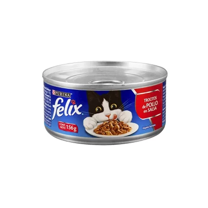 LATA FELIX TROCITOS DE POLLO X 156G