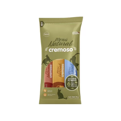 MENÚ NATURAL CREMOSO X 6 UNIDADES