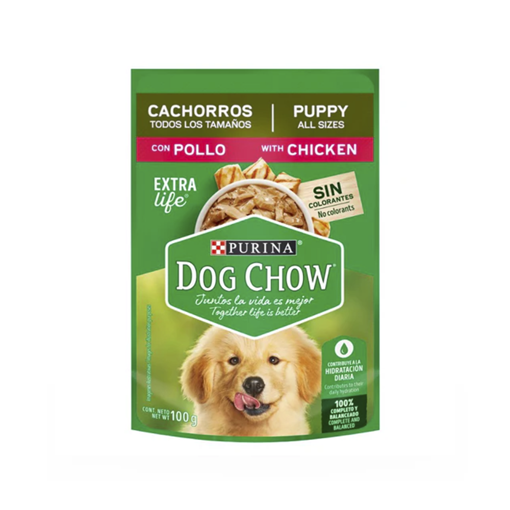 POUCH DOG CHOW RP POLLO X 100 G