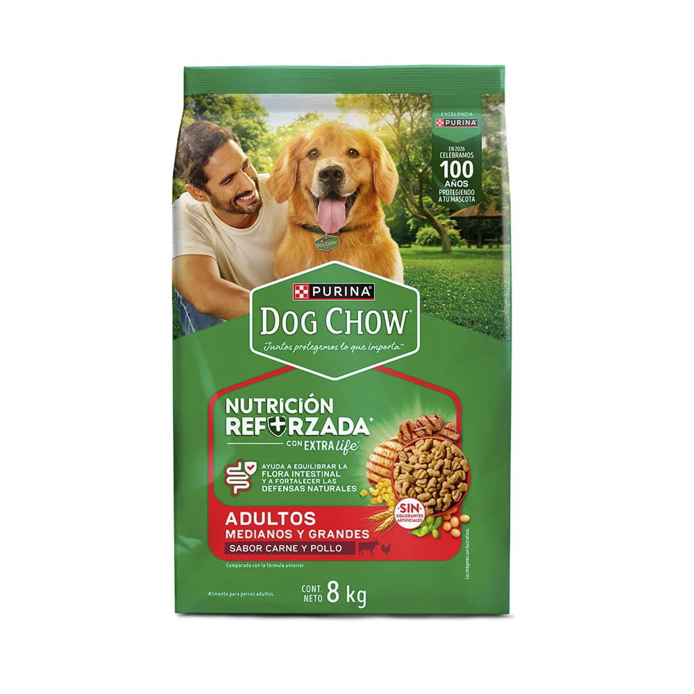 DOG CHOW ADULTO RP X 8 KILOS