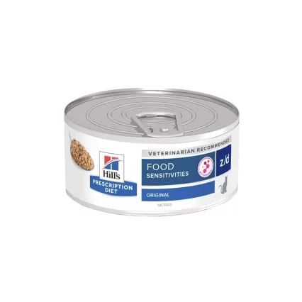 HILLS PRESCRIPTION DIET GATOS ADULTOS LATA FOOD SENSITIVE Z/D ACTIVBIOME 5.5 OZ