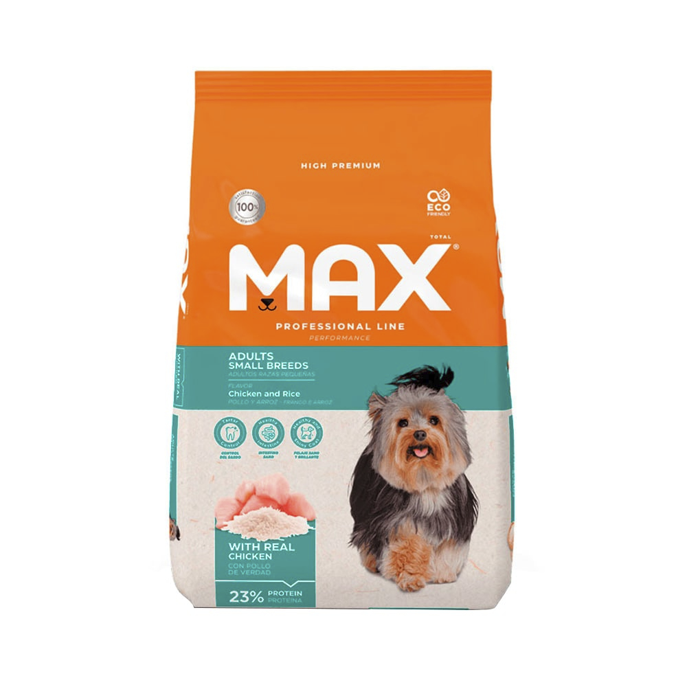 TOTAL MAX ADULTO RAZAS PEQUEÑAS X 2 KILOS PERFORMANCE